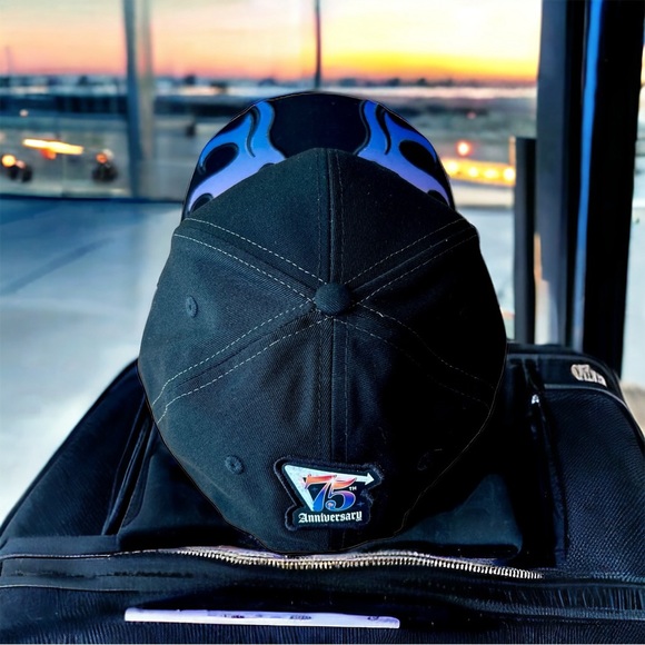 In N Out Burger Baseball Cap Flames Hat Limited Edition Gift for Fathers Day - Picture 9 of 12